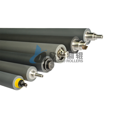 ইউভি ডাবল-ফুন্ডেশন রাবার রোলার ROLAND 800 900 KBA 142 162 ওয়াটার ইনক প্রিন্টিং মেশিন রাবার রোলার