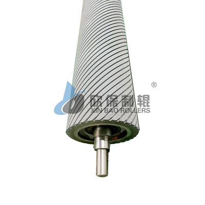 স্পাইরাল রোলারের লেপ প্রভাব অভিন্ন, ভাল নমনীয়তা এবং পরিধান প্রতিরোধের সঙ্গে